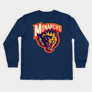 Carolina Monarchs Kids Long Sleeve T-Shirt